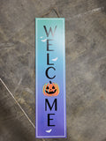 Halloween Welcome Sign