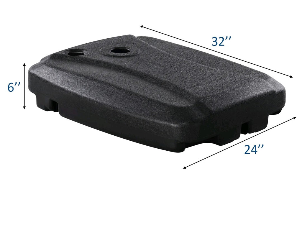 Gymax 60L Patio Offset Umbrella Base