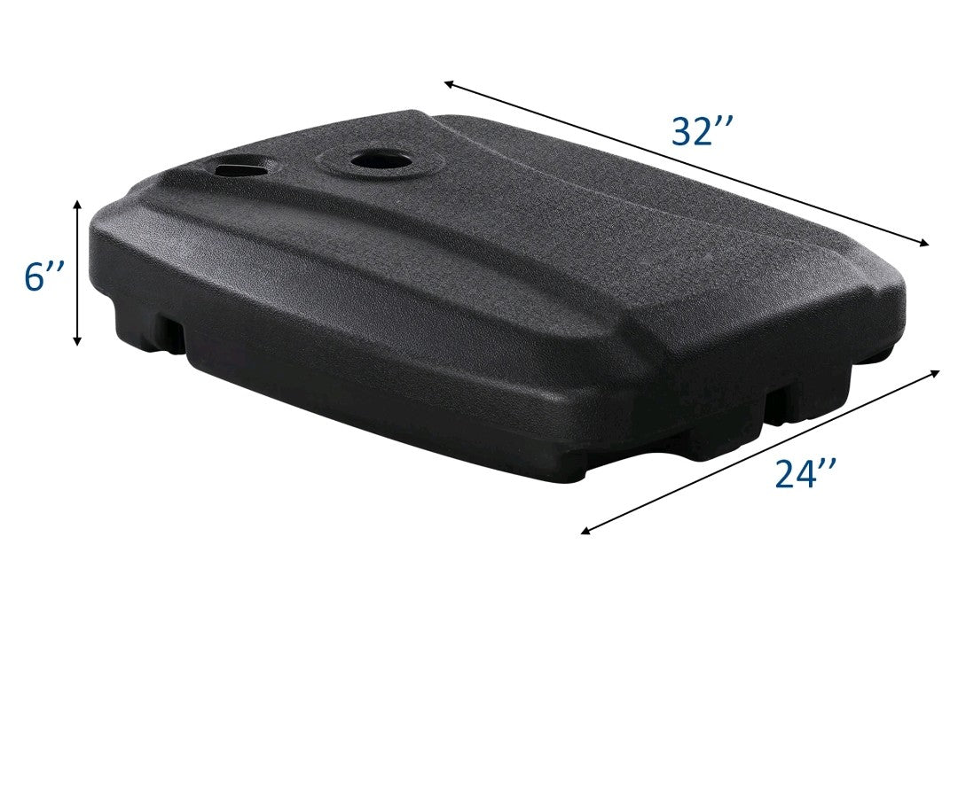 Gymax 60L Patio Offset Umbrella Base