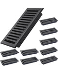 10 Pack Floor Register 4X10 Inches, Heavy Duty Walkable Floor Vent.
