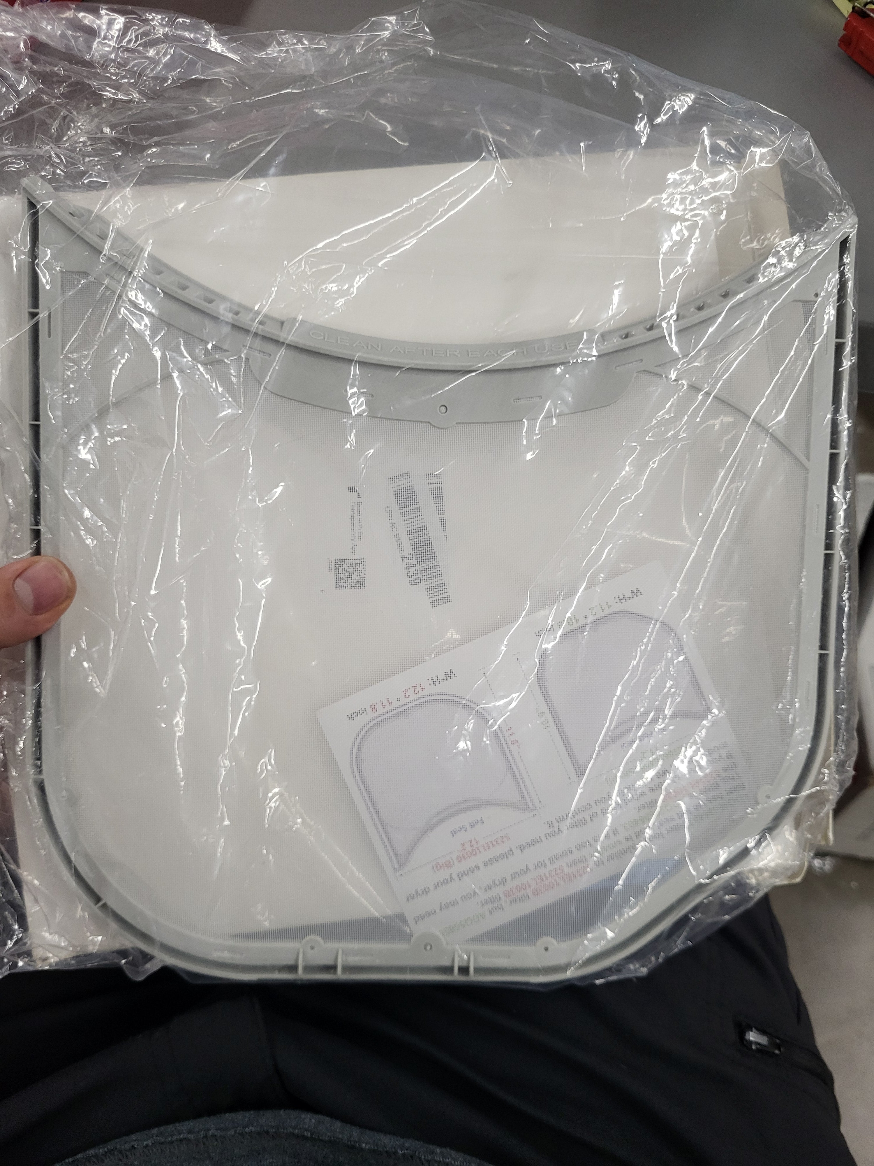 Lint Filter Replacement