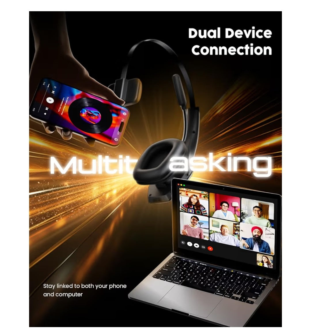 DH16 Bluetooth Headset with Charging Base