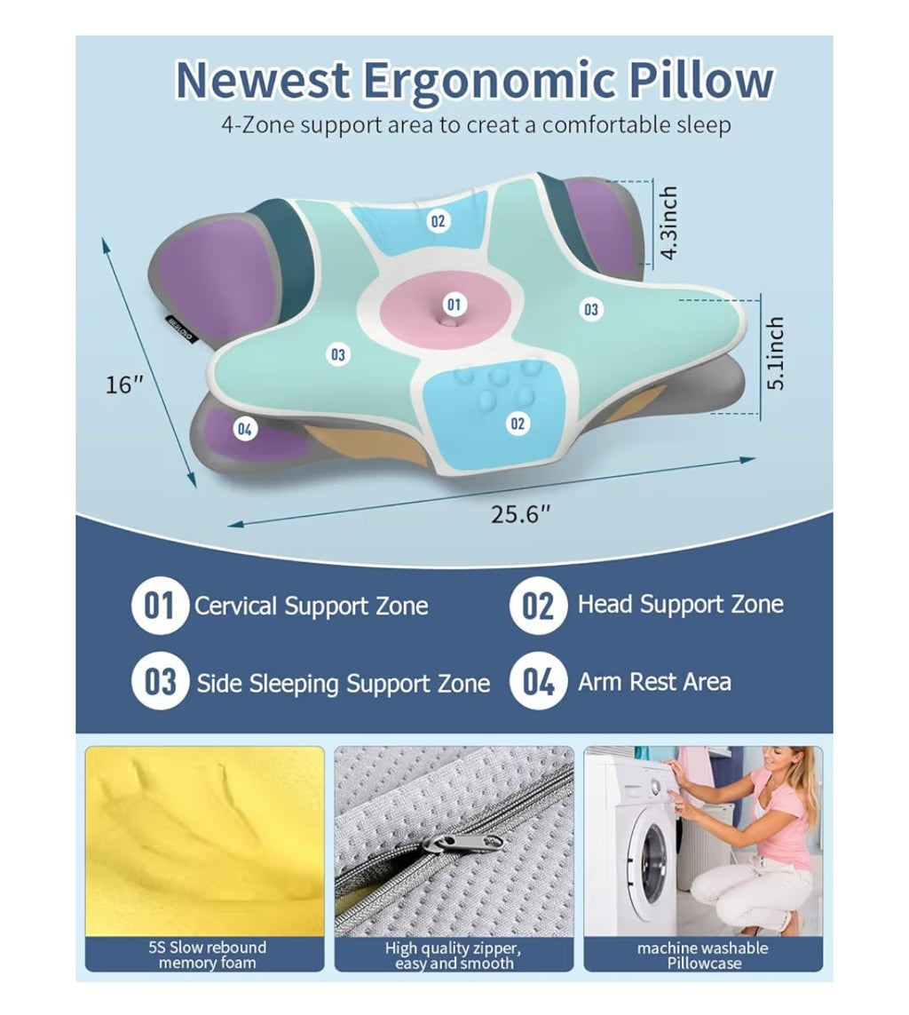 Beslovo Cervical Neck Pillow