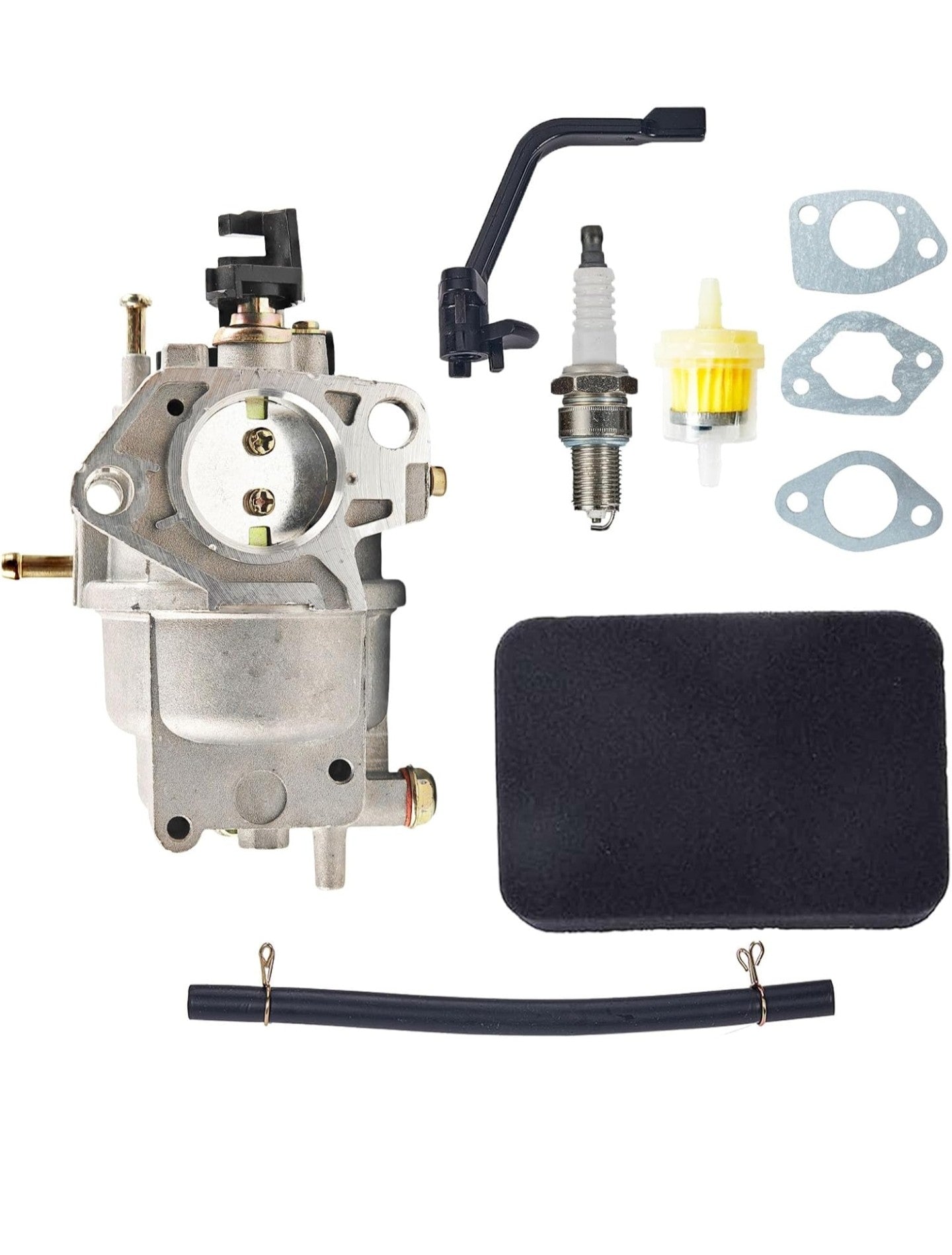 0J58620157 Carburetor for Generac GP5000 GP5500 GP6500 GP6500E GP7500E 5KW 5.5KW 6.5KW 389cc 8125W 188F 190F Portable Generator 0G8442A111 Carb, with Air Filter Tune Up Kit