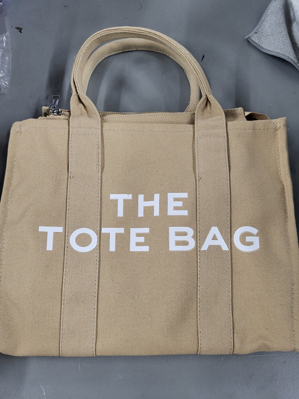 The Tote Bag for Women Crossbody Canvas Tote Bag Zipper Canvas Tote Bag for Office, Travel and Shopping