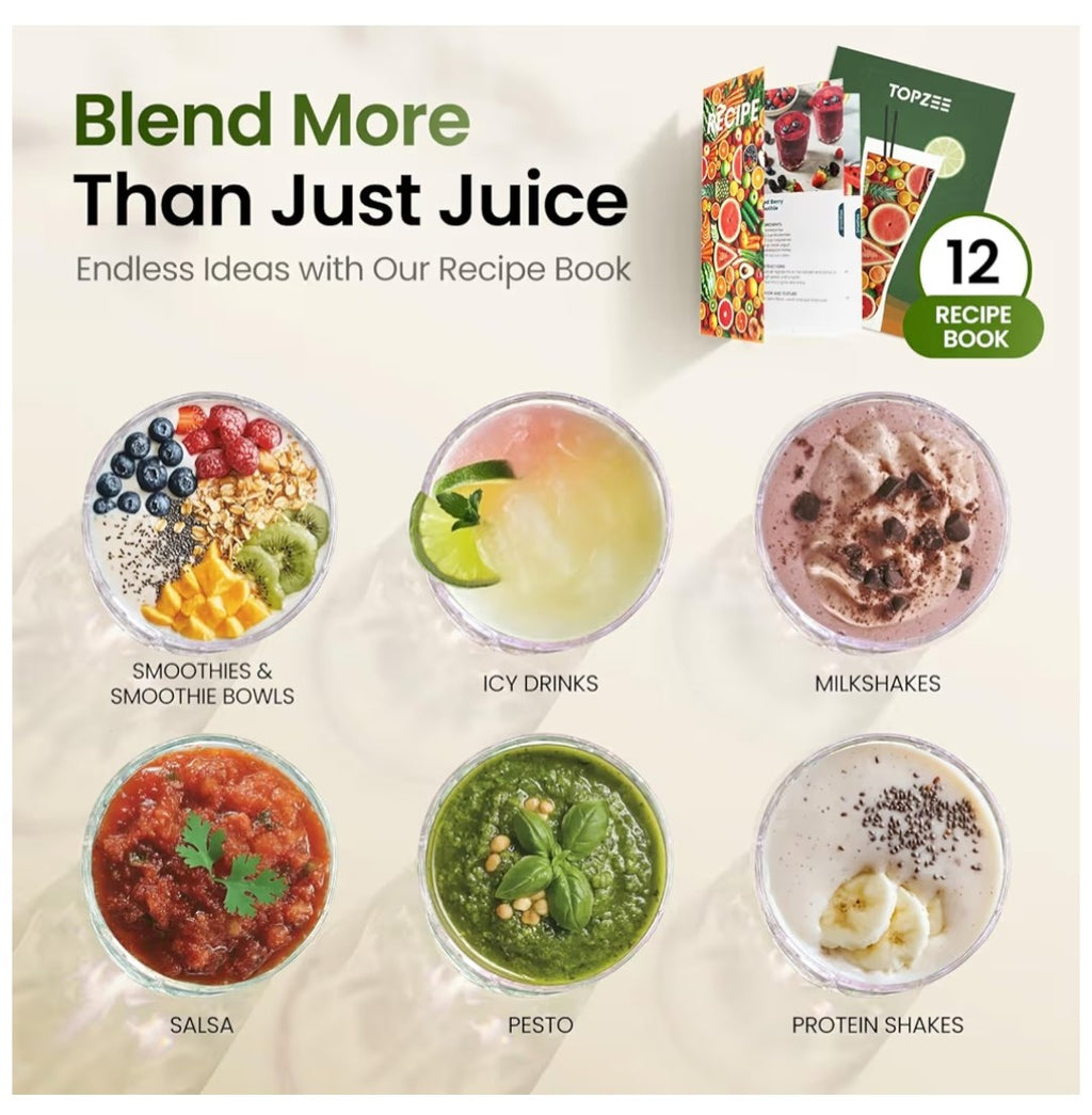 TOPZEE Personal Smoothie Blender