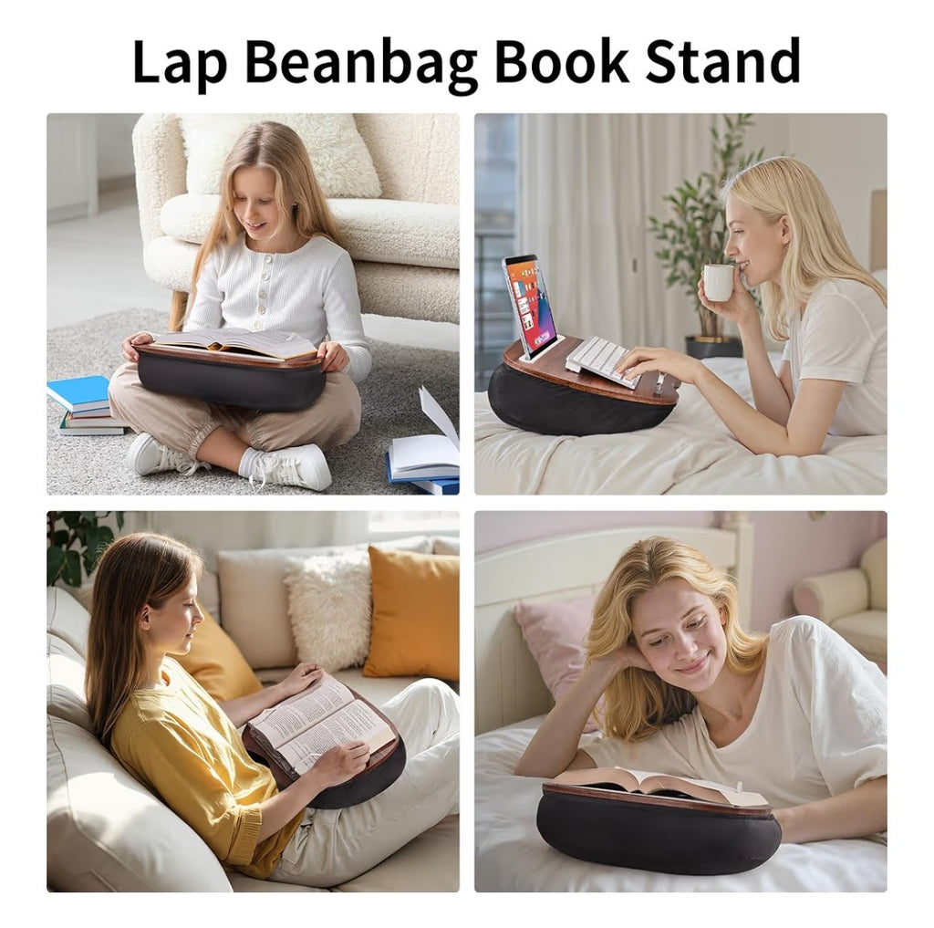 Lap Beanbag Book Stand
