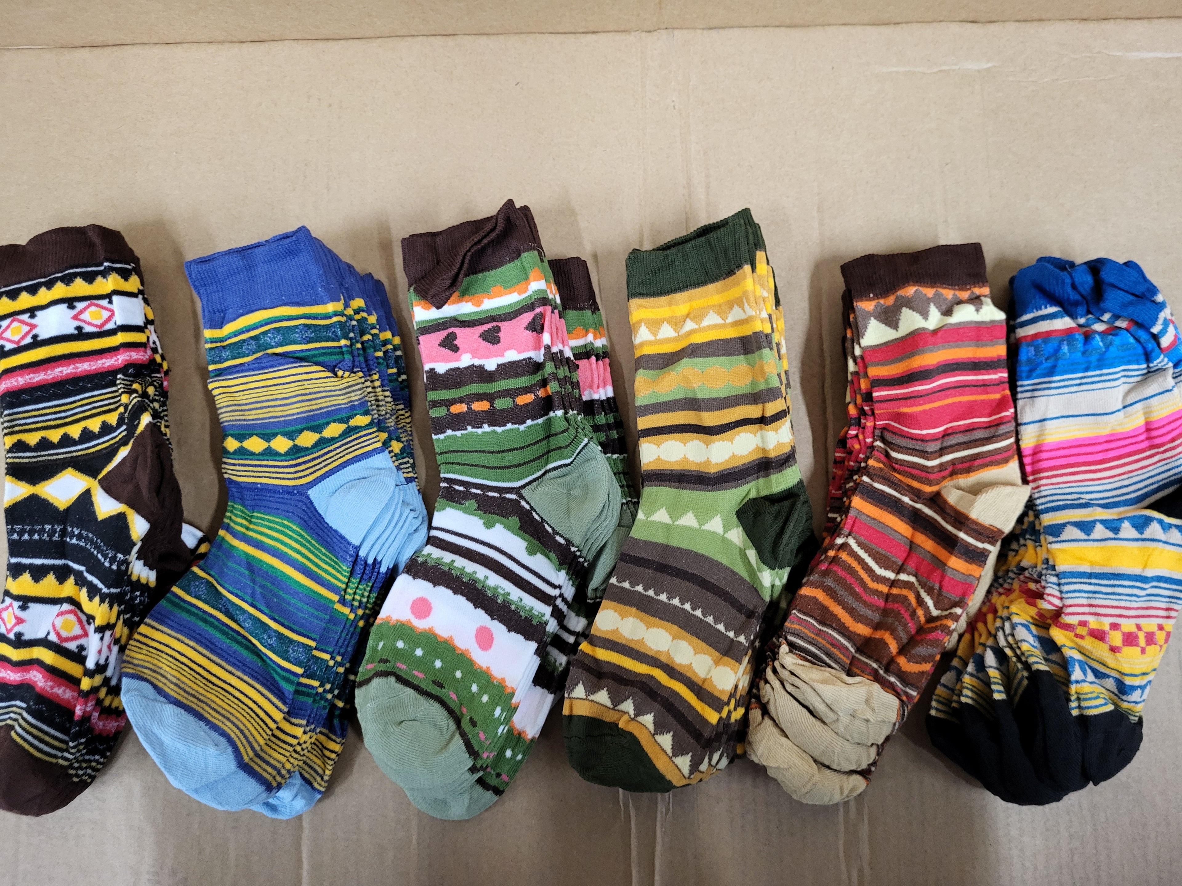 Geometry Socks for Men (24 pack)