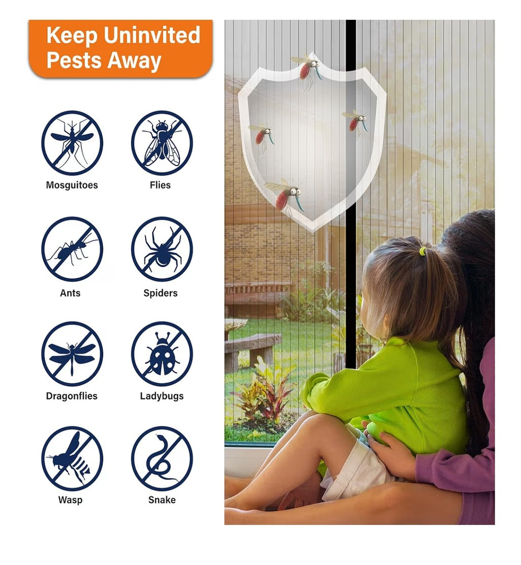Mdavo Magnetic Screen Door 38x83in