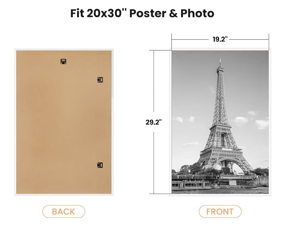 20x30 inch Picture Frames (3 pack)
