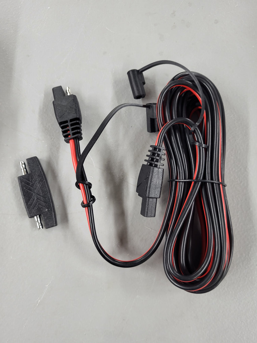 POWOXI 15Feet SAE Extension Cable Quick Disconnect Wire Harness Solar Cables SAE Connector for Solar Panel Automotive RV Motorcycle Tractor 16AWG