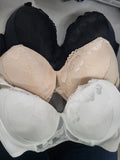 Underwire Push Up Lace Bra (3 pack)