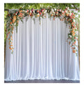 White Backdrop Curtains 5ft x 10ft (2pack)