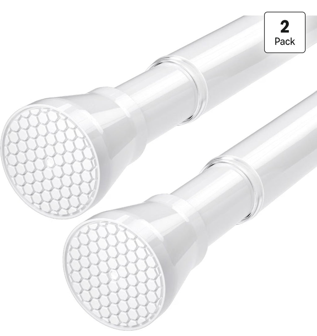 Curtain Tension Rods 28-48in (2 pack)