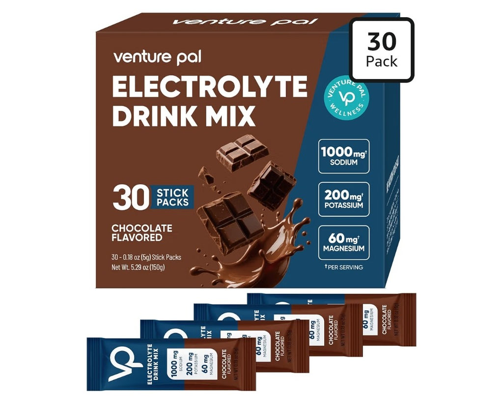 Electrolyte Drink Mix, Choclate Flavored (30 pack)