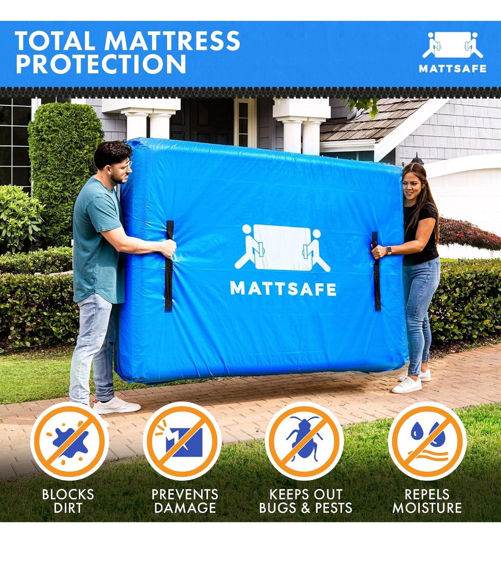 Nordic Elk Mattress Bags for Moving and Storage.