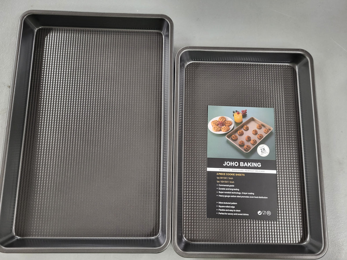 Cookie Sheets, Textured Bottom (2 pack)