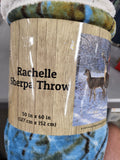 Rachelle Sherpa Throw Blanket Deer Image