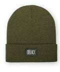 Oblack Beanie (Green Camo)