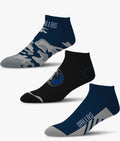 Dallas Mavericks NBA Socks, 3 Pack (Large)