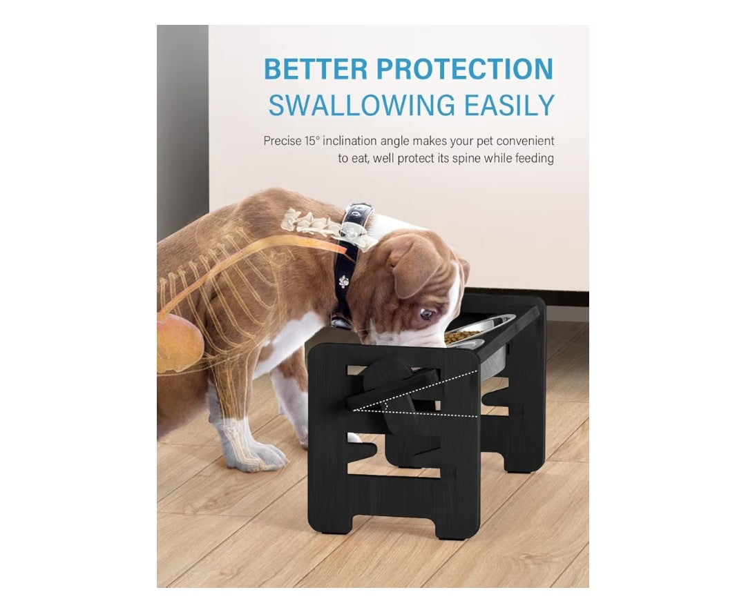 Adjustable Elevated Dog Bowls
