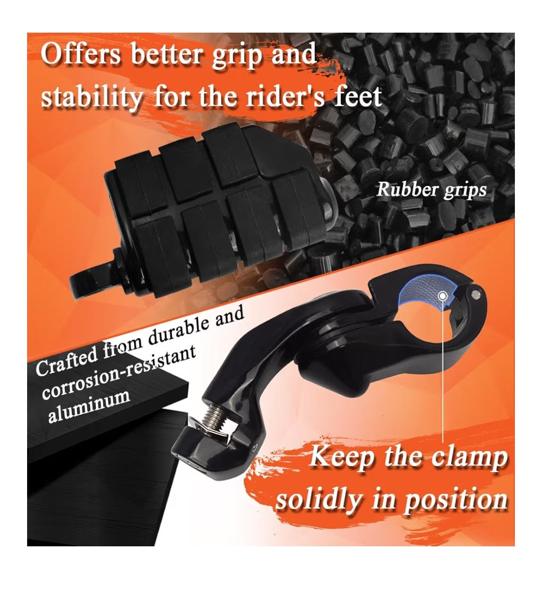 Highway pegs gloss black