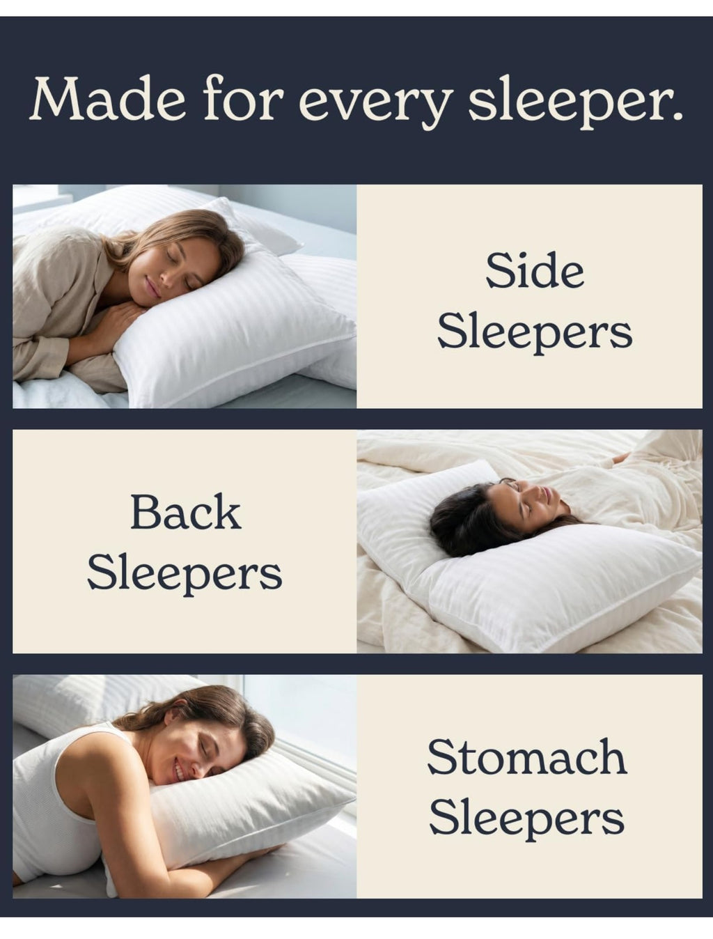 Beckham Hotel Collection Bed Pillows Standard/Queen Size Set of 2