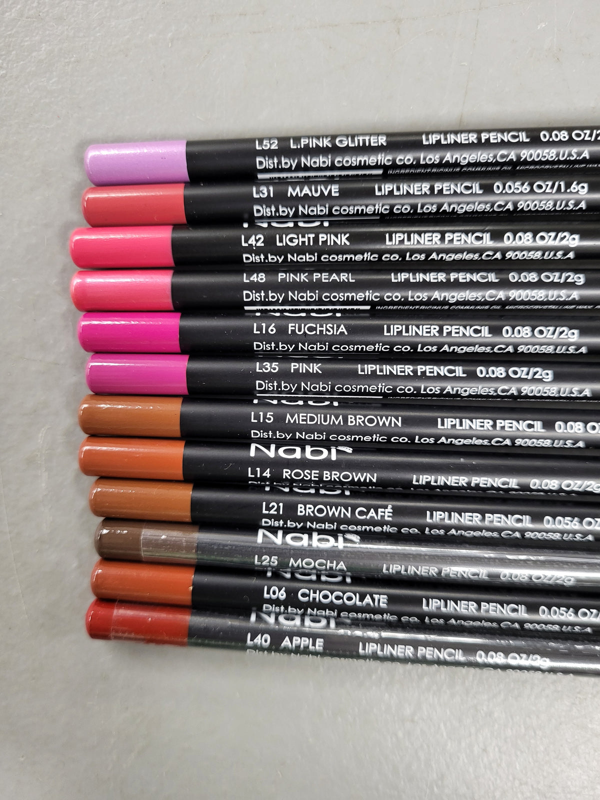 Nabi Lipliner Pencil set of 12