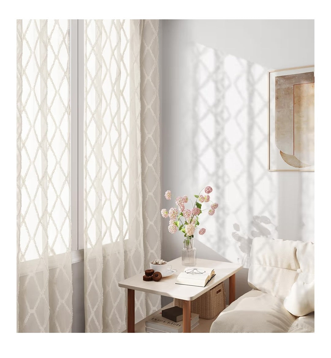 Sheer Curtains 52x84