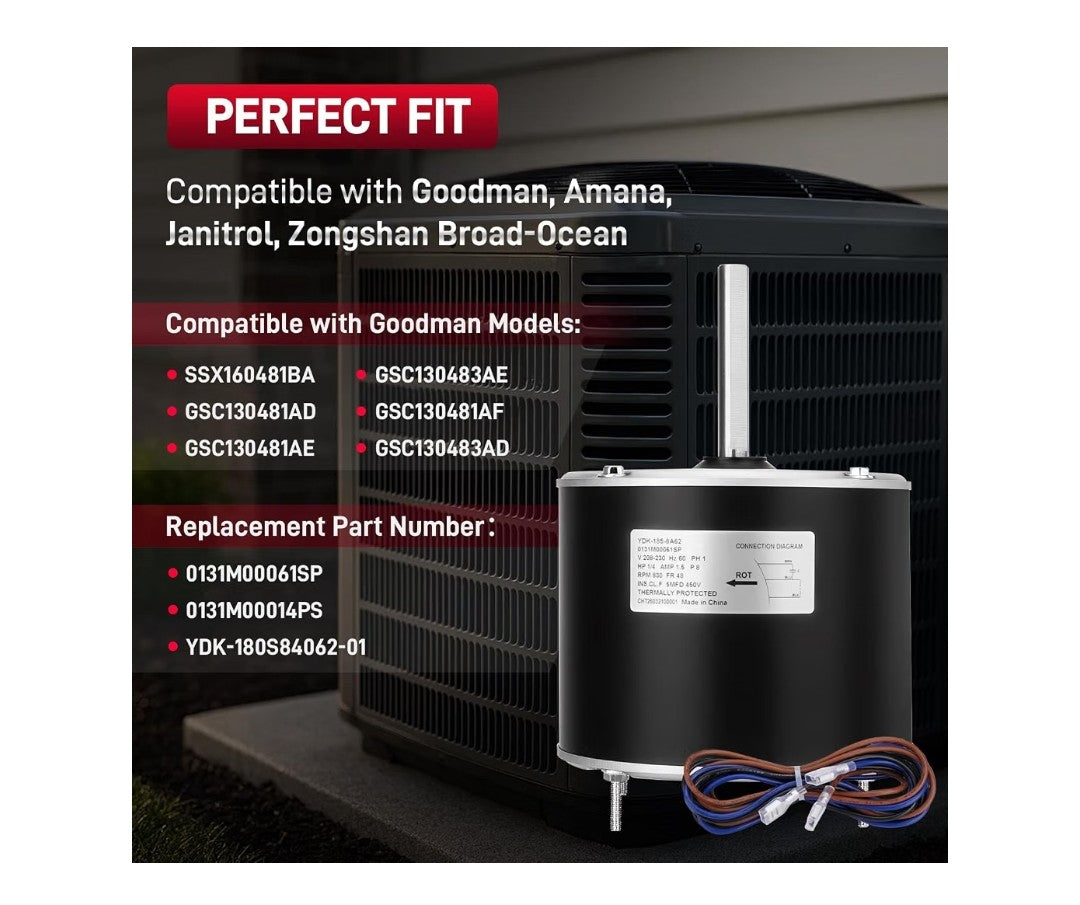 Condenser Fan Motor