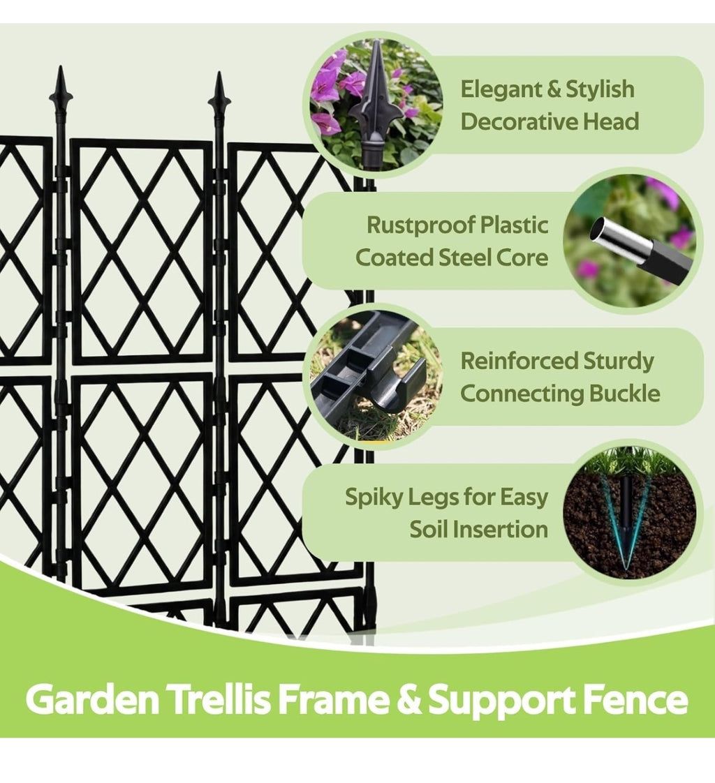 Garden Trellis for Climbing Plants Outdoor - 65"