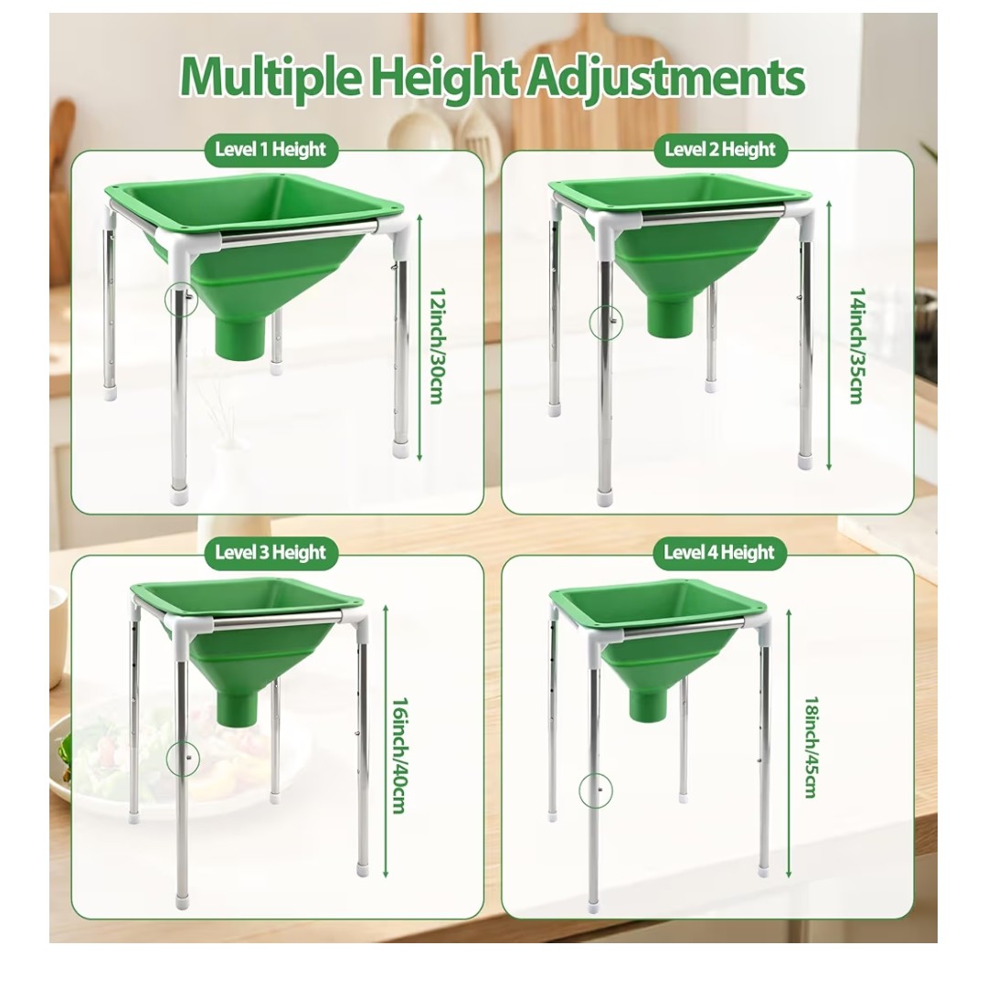 Large Collapsible Silicone Funnel