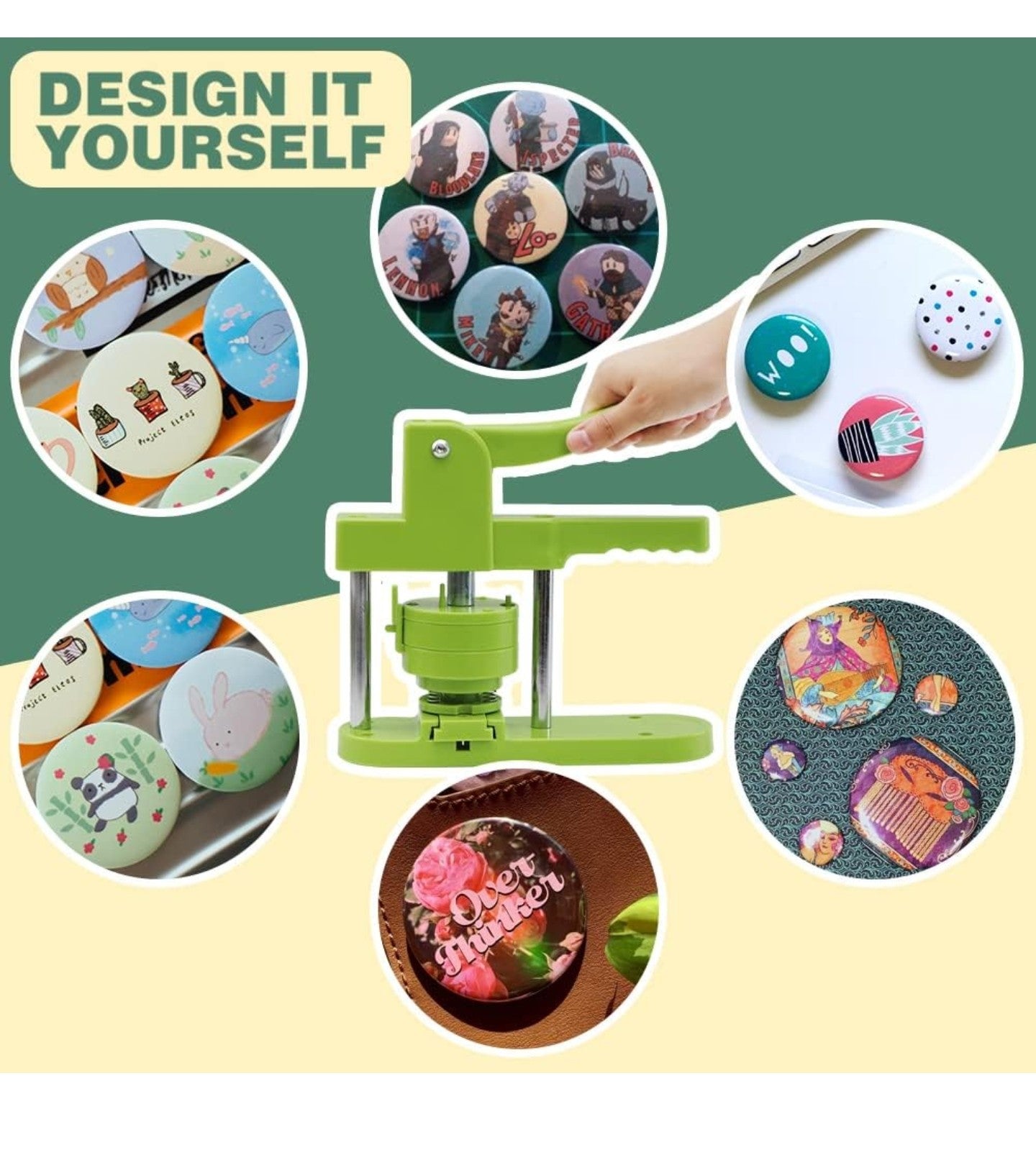 Happizza Button Maker Machine Multiple