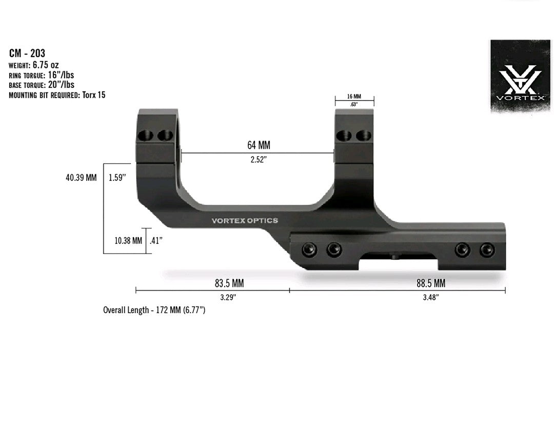 Vortex Cantilever Mount 30mm