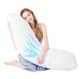 Body Pillow, Two Sided: Comfort and Cooling