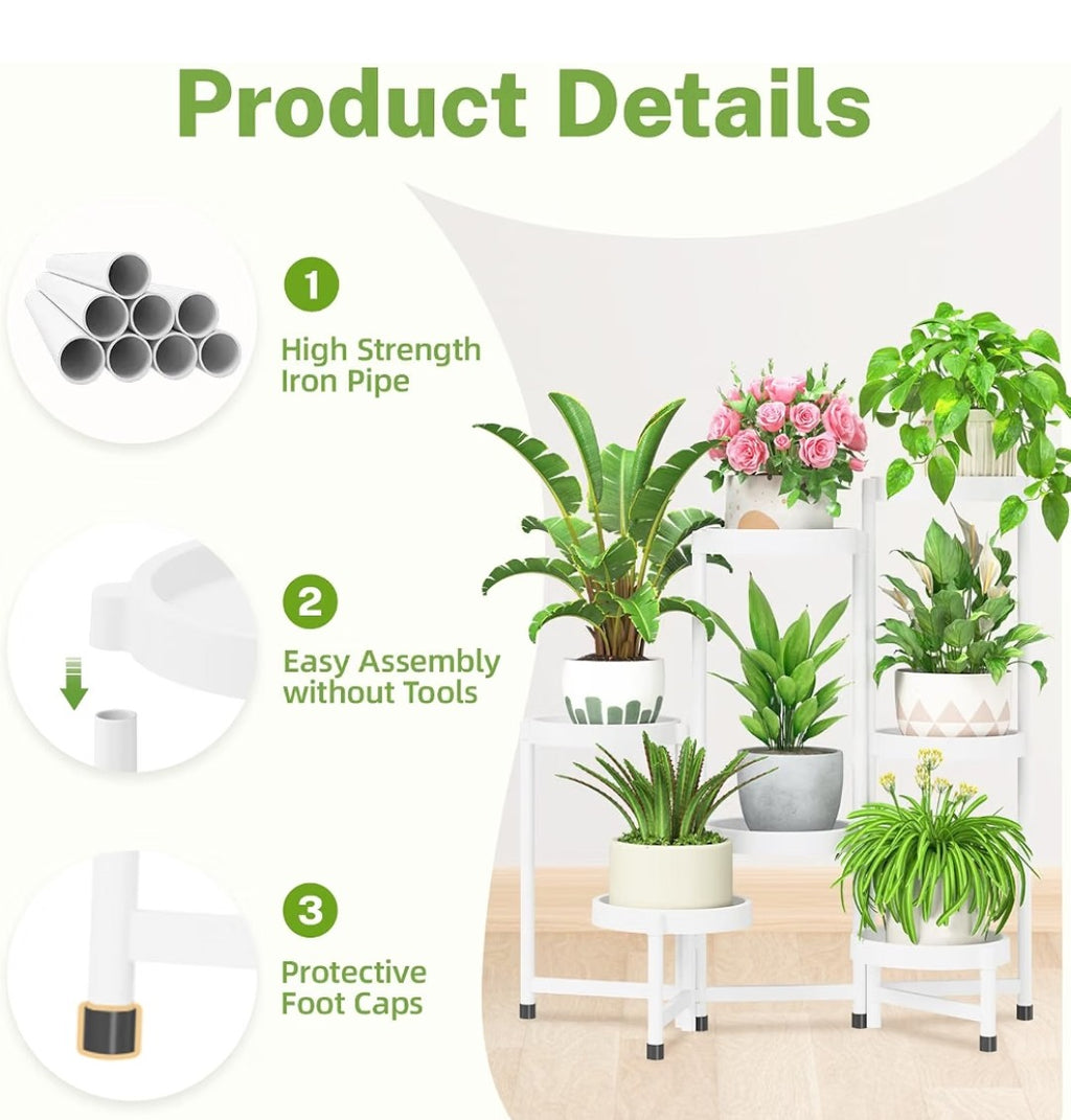7 Tier Folding Plant Stand