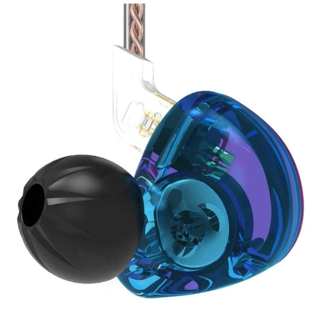 KZ ZST in Ear Monitor Headphones (Purple)