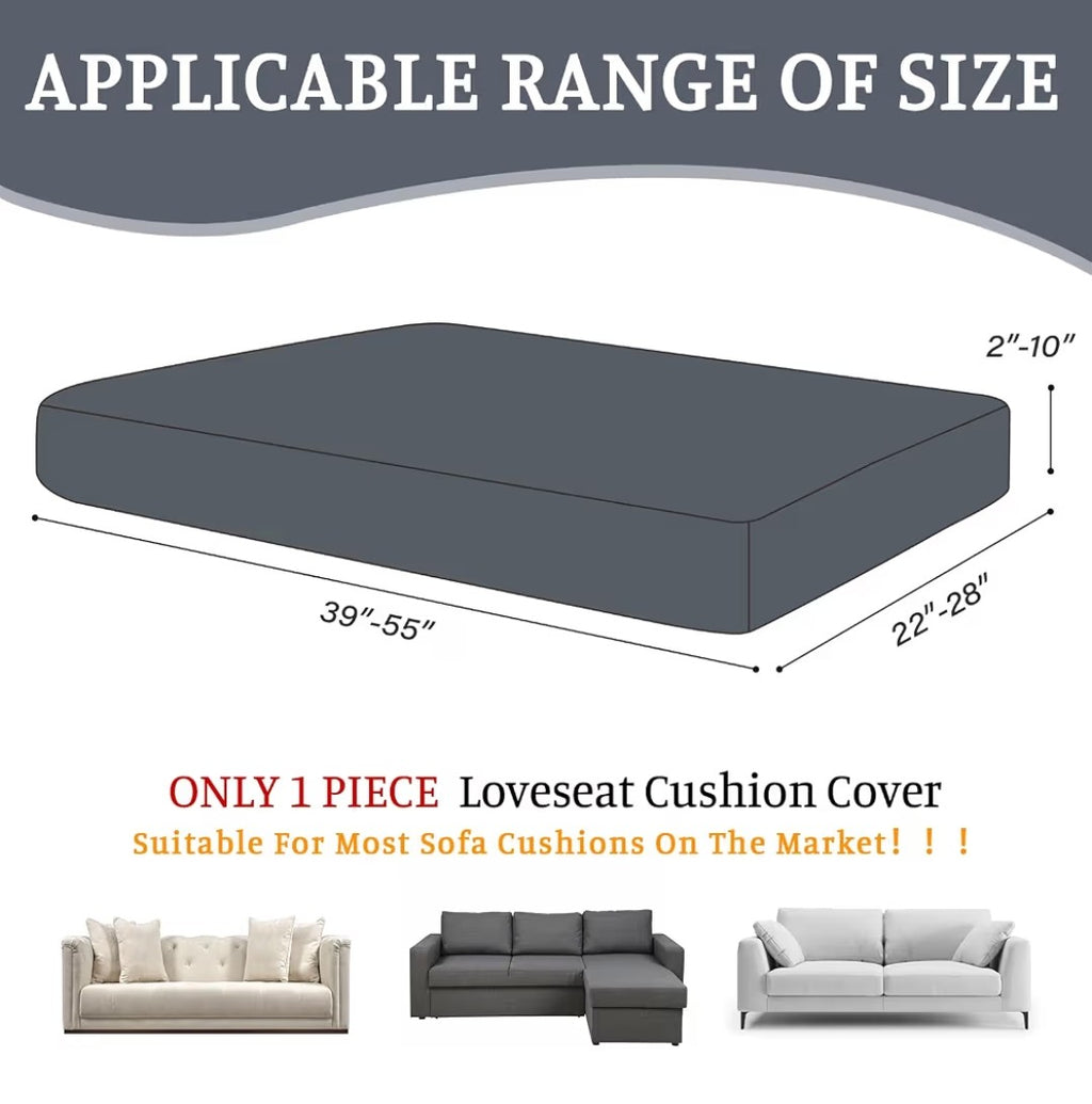 Loveseat Cushion Cover 1pc