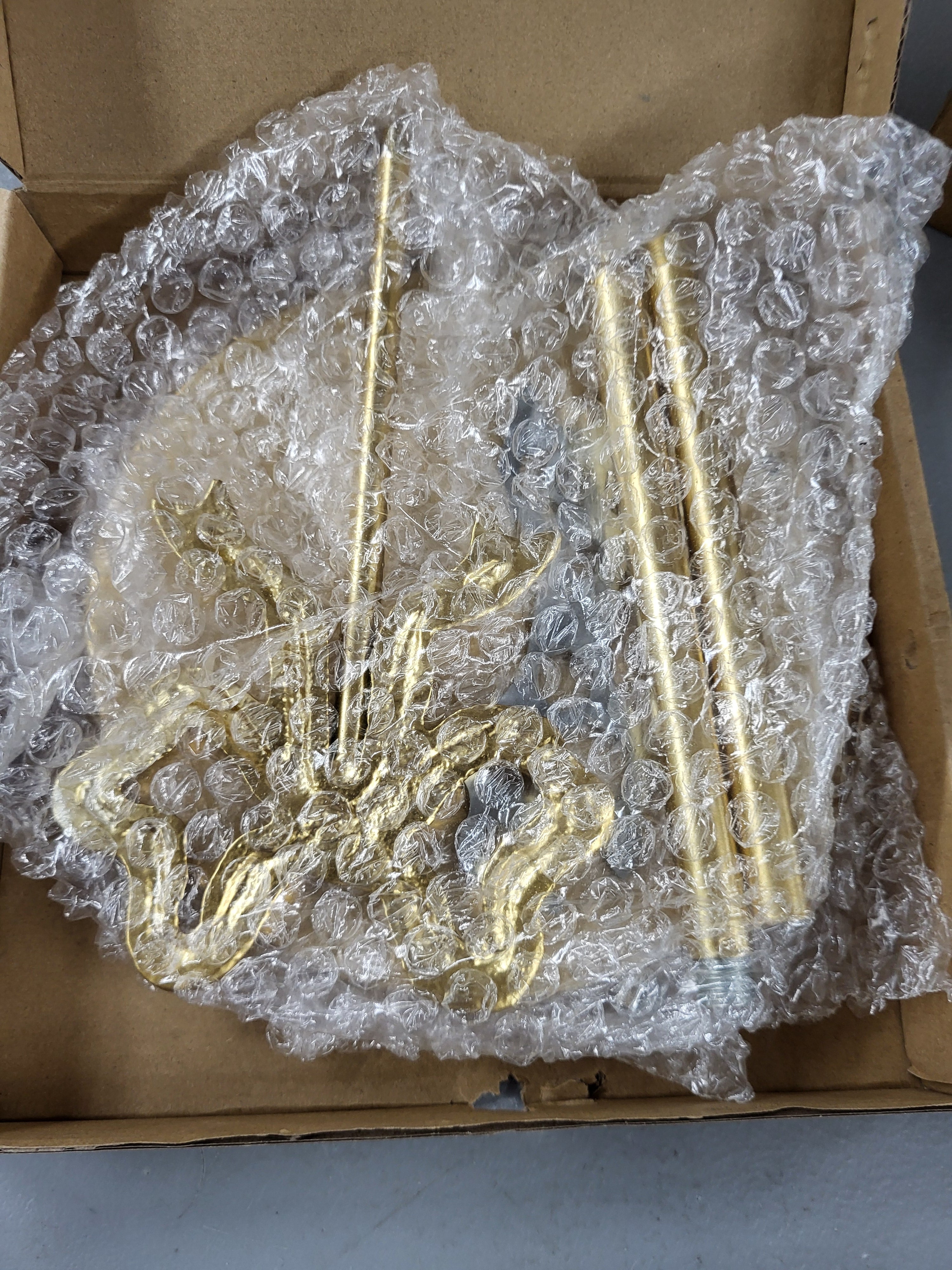 Gold Bow Paper Towel Holder