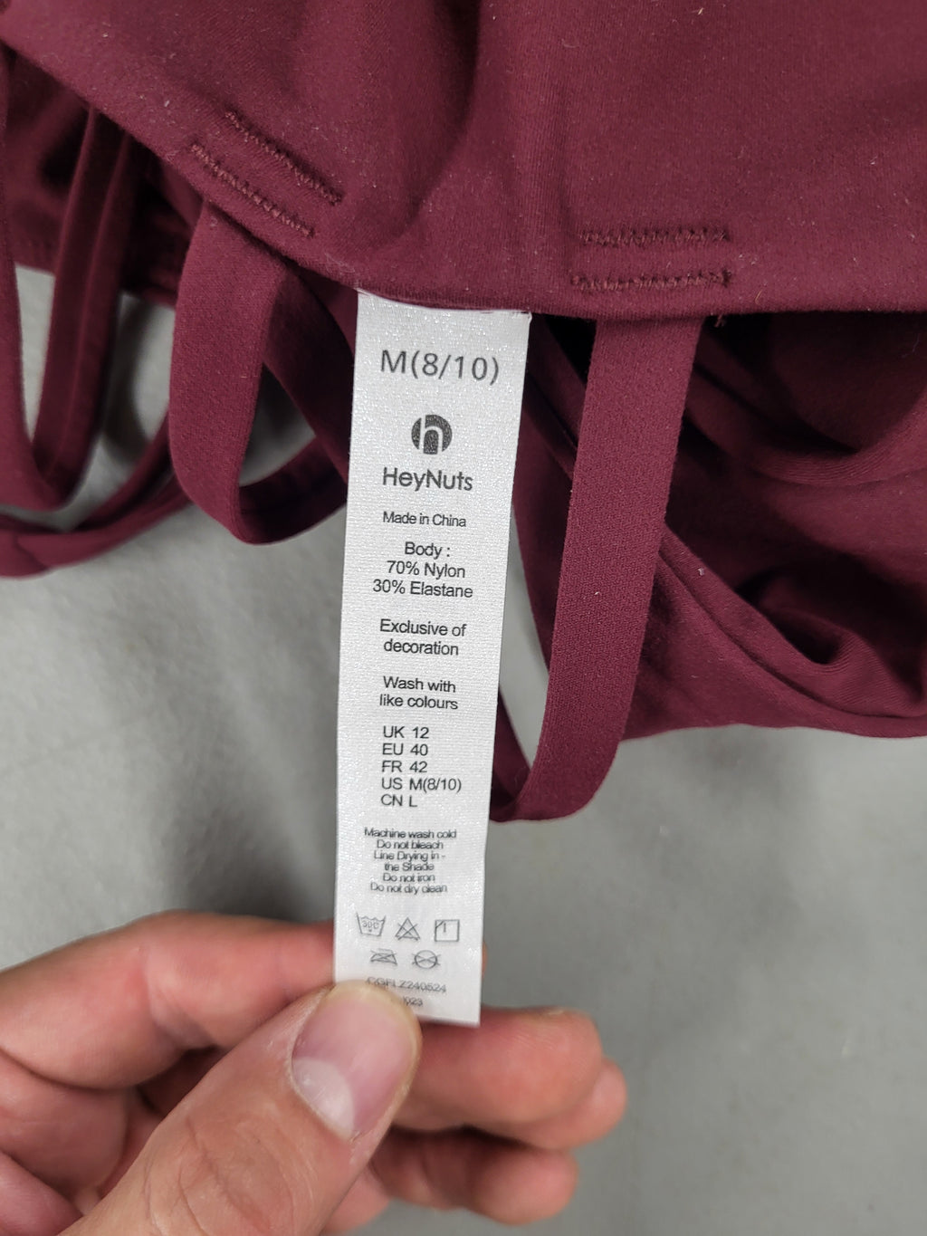 HeyNuts Zeal Bra (M 8/10)