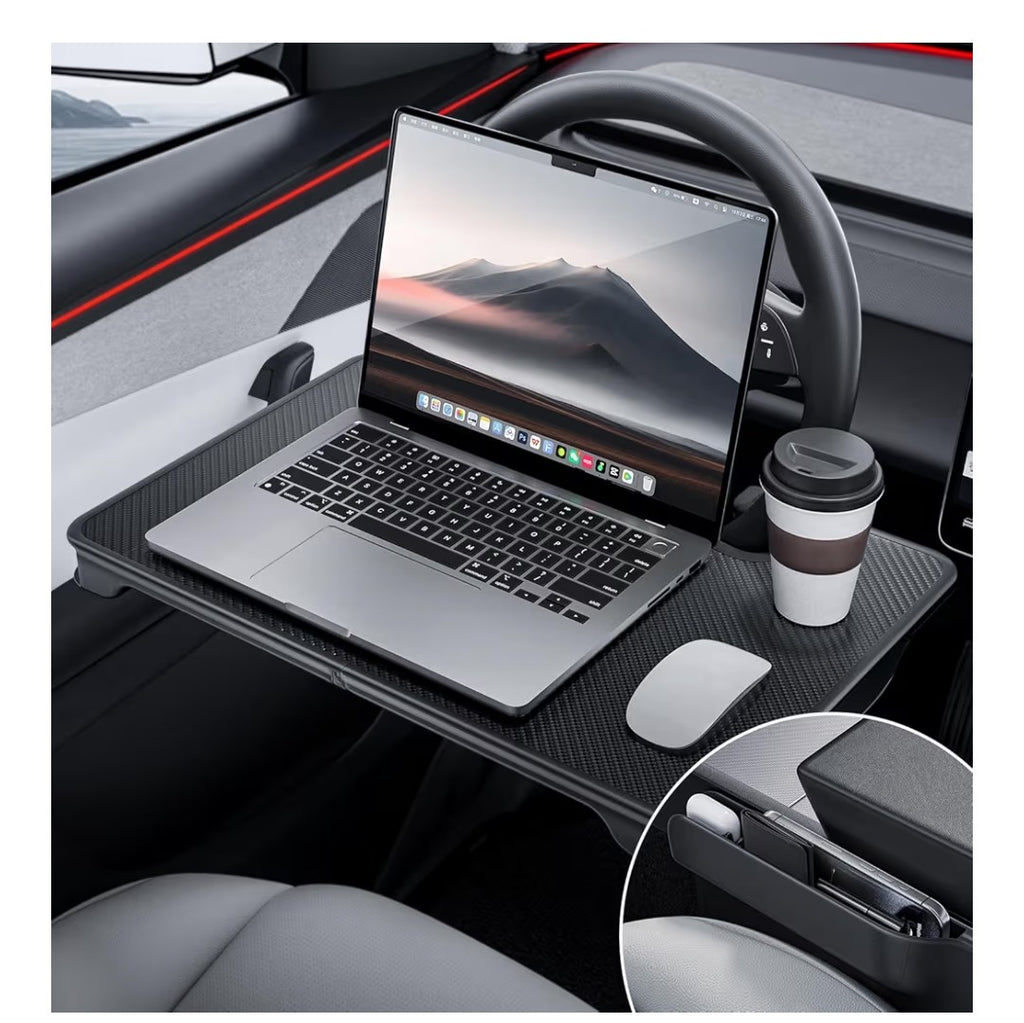 Yonzee 2-In-1 Car Steering Wheel Desk Tray