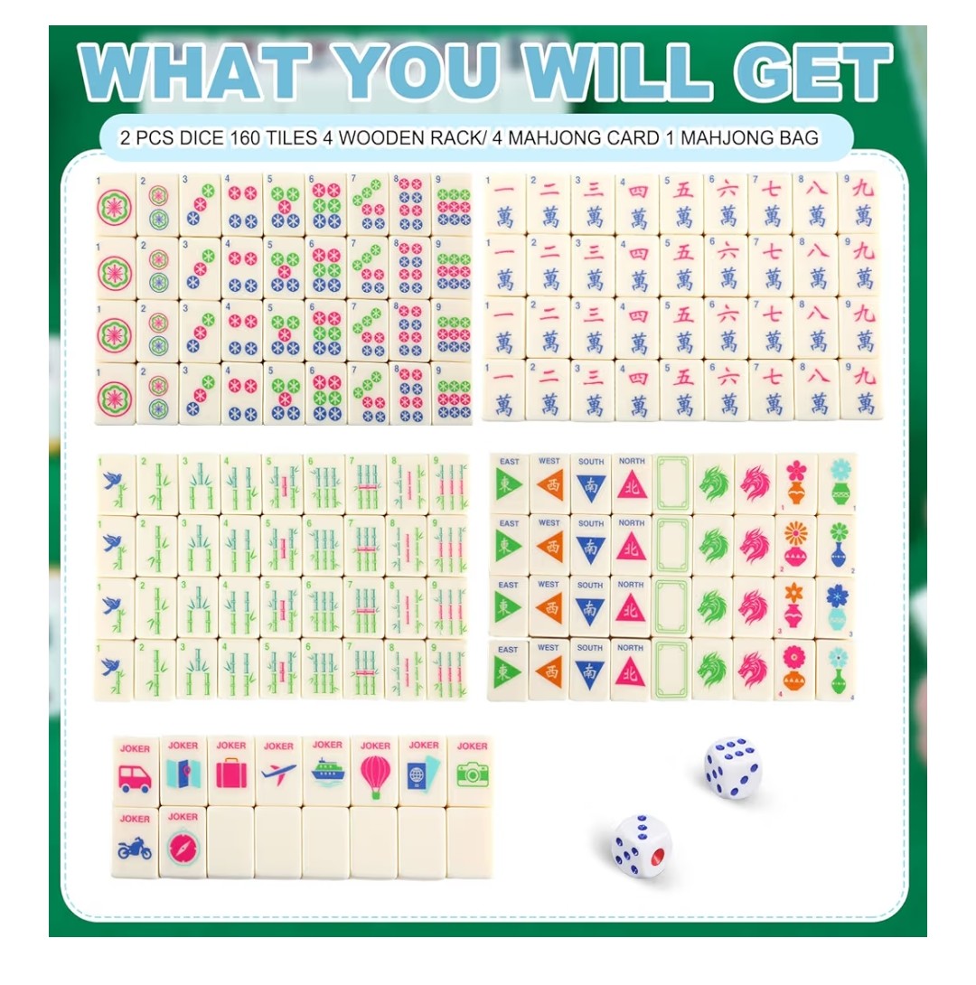 Soulchen Mini American Mahjong Set