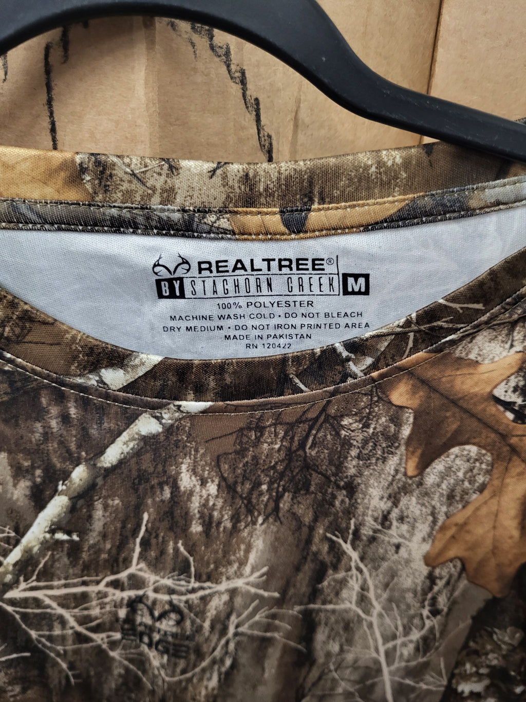 Men's Realtree Long Sleeve Camo (Medium)