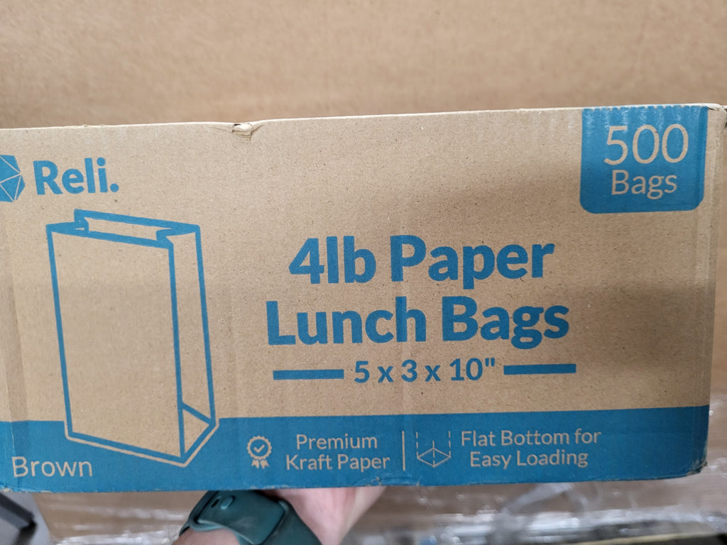 Reli Brown Paper Lunch Bags