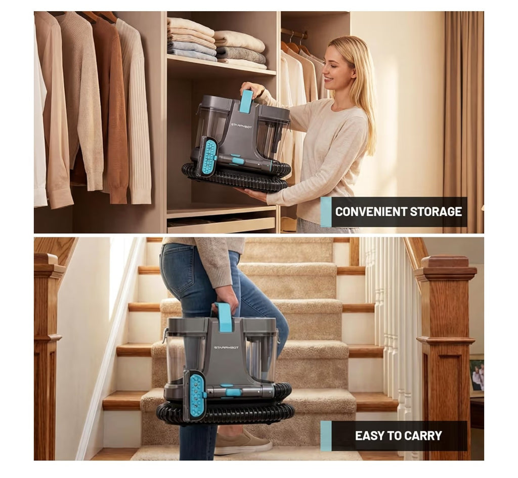 (Used like new)Starrybot Portable Carpet Cleaner Machine.