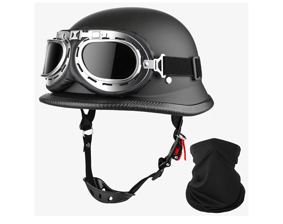 Ziyogift German Style Motorcycle Helmet (Medium)