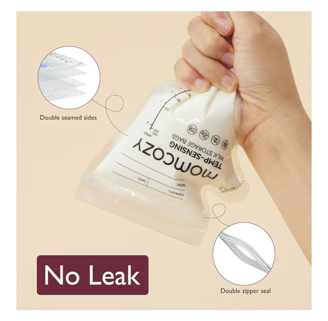 Momcozy Breastmilk Storage Bags 8oz (200 count)