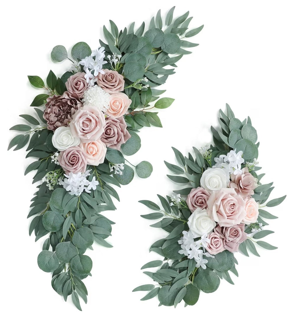 Artificial Dusty Rose Flowers