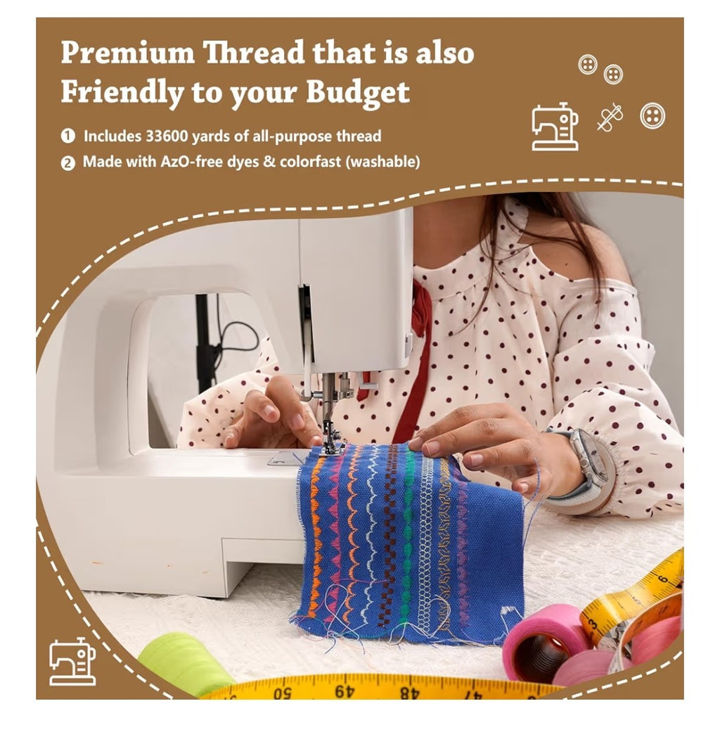 42 Color Sweing Thread Kit