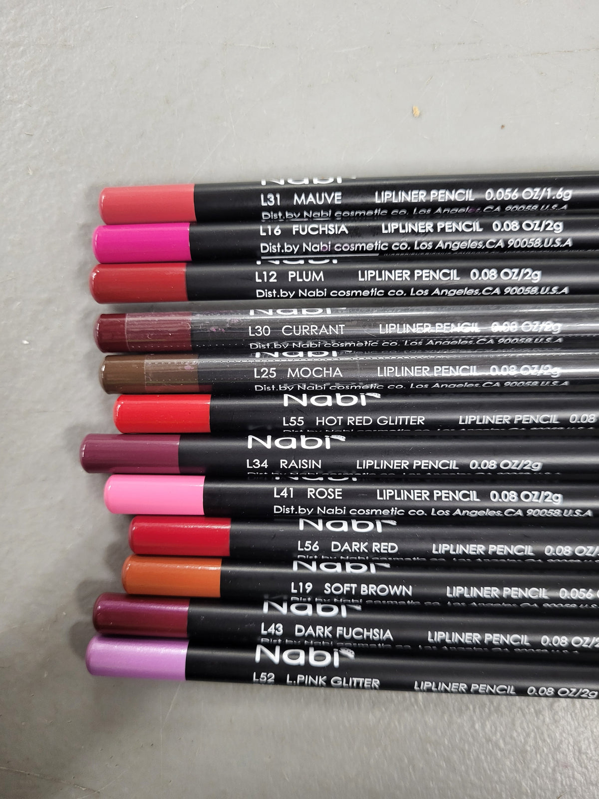 Nabi Lipliner Pencil set of 12